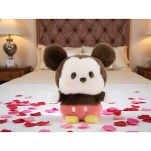 Mickey Mini Urupocha-Chan Plush 4” Japan Exclusive NWT